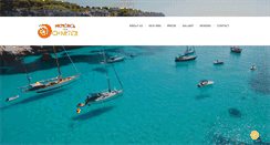 Desktop Screenshot of menorcaboatcharter.com